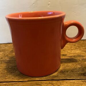 Fiestaware Retired Flamingo Classic Ring Handle 10.4 Oz Mug